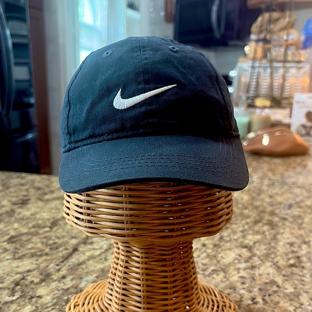 Nike Black and White Logo Cap